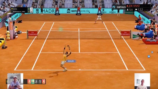 Fake injury, glitches: Madrid Open tennis tries COVID gaming