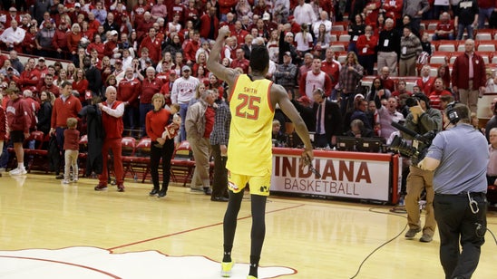 No. 17 Maryland scores final 7 points to win at Indiana