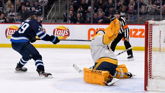 Granlund scores in overtime; Predators beat Jets 2-1