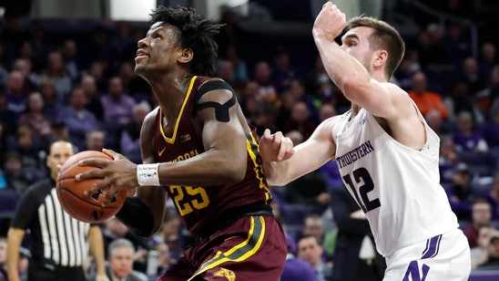 Oturu leads Minnesota past Northwestern 83-57
