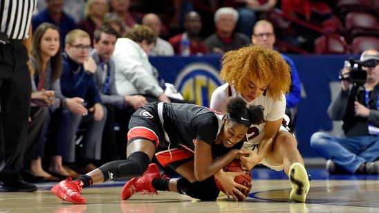 No. 1 South Carolina women rout Georgia 89-56 in SEC tourney