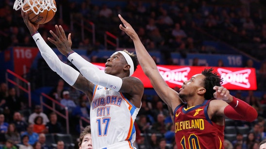 Schroder scores 30, leads Thunder past Cavaliers 109-103