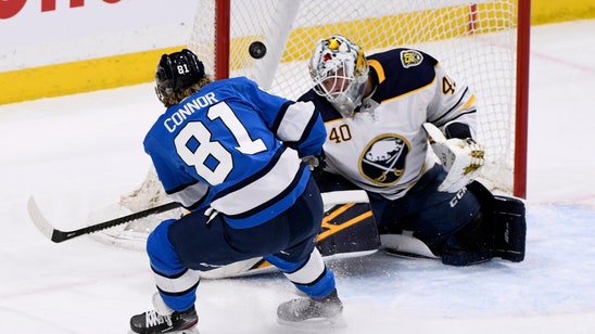 Connor registers 3-point game, Jets beat Sabres 3-1