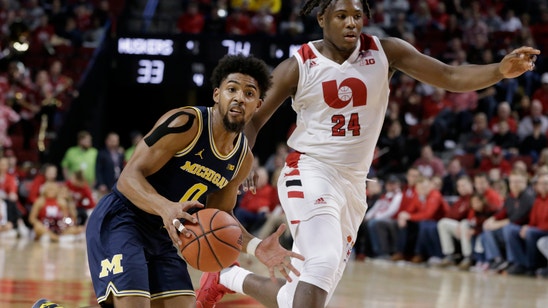 Michigan ends losing streak with 79-68 win over Nebraska