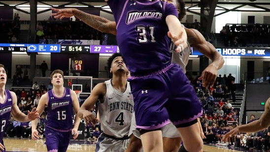 Kopp scores 21, Northwestern stuns No. 20 Penn State 80-69