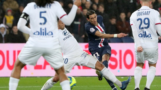 Runaway leader PSG beats Lyon 4-2 despite shaky defending