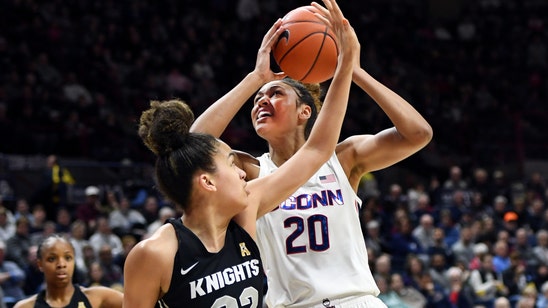 UConn women win 7th straight AAC title, top UCF 66-53