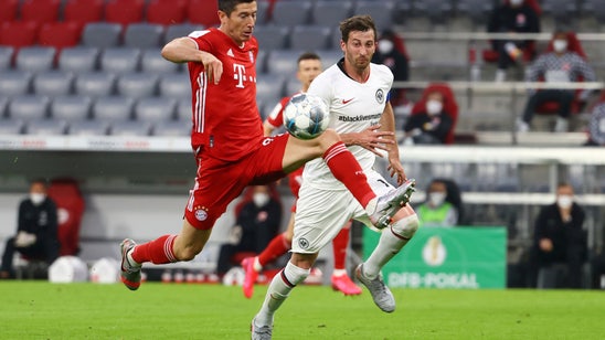 Bayern beats Frankfurt in cup semi, still targeting double