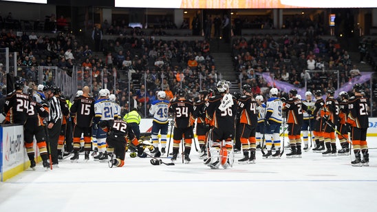 Postponed Blues-Ducks game rescheduled for March 11