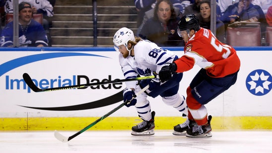 Nylander leads Maple Leafs over Panthers, 5-3