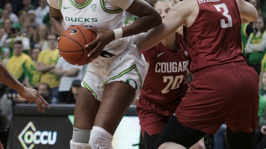 No. 3 Oregon women rout Washington State 88-57