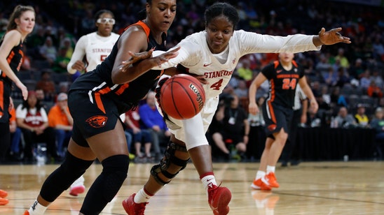 No. 7 Stanford beats No. 14 Oregon State in Pac-12 tourney