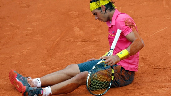 AP Was There: Nadal's 31-match French Open unbeaten run ends