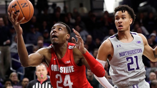 Carton leads Ohio State past Northwestern 71-59