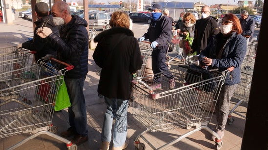 Italian soccer could be played without fans because of virus