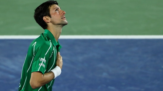 Djokovic saves 3 match points vs Monfils to make Dubai final