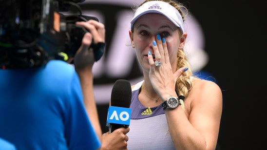 Bittersweet: Caroline Wozniacki's career ends in Australia
