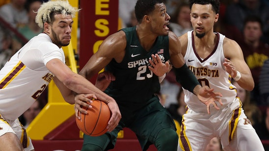 No. 11 Michigan State sweeps Minnesota with 70-52 win