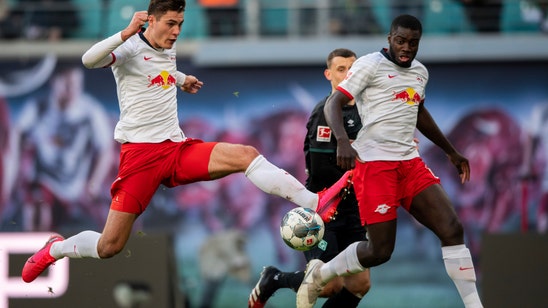 Leipzig back on top, Hertha wins 1st game without Klinsmann