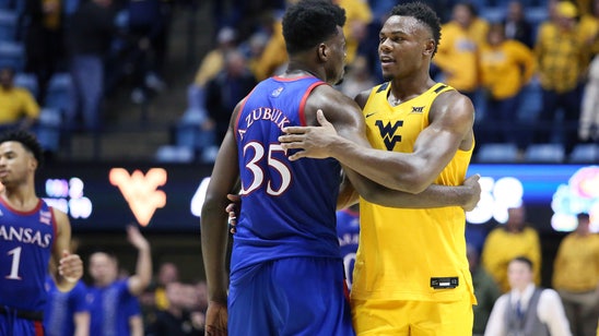 No. 3 Kansas finishes strong in Morgantown, beats No. 14 WVU