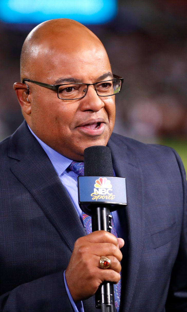 Tirico hosting live golf from 1,000 miles away