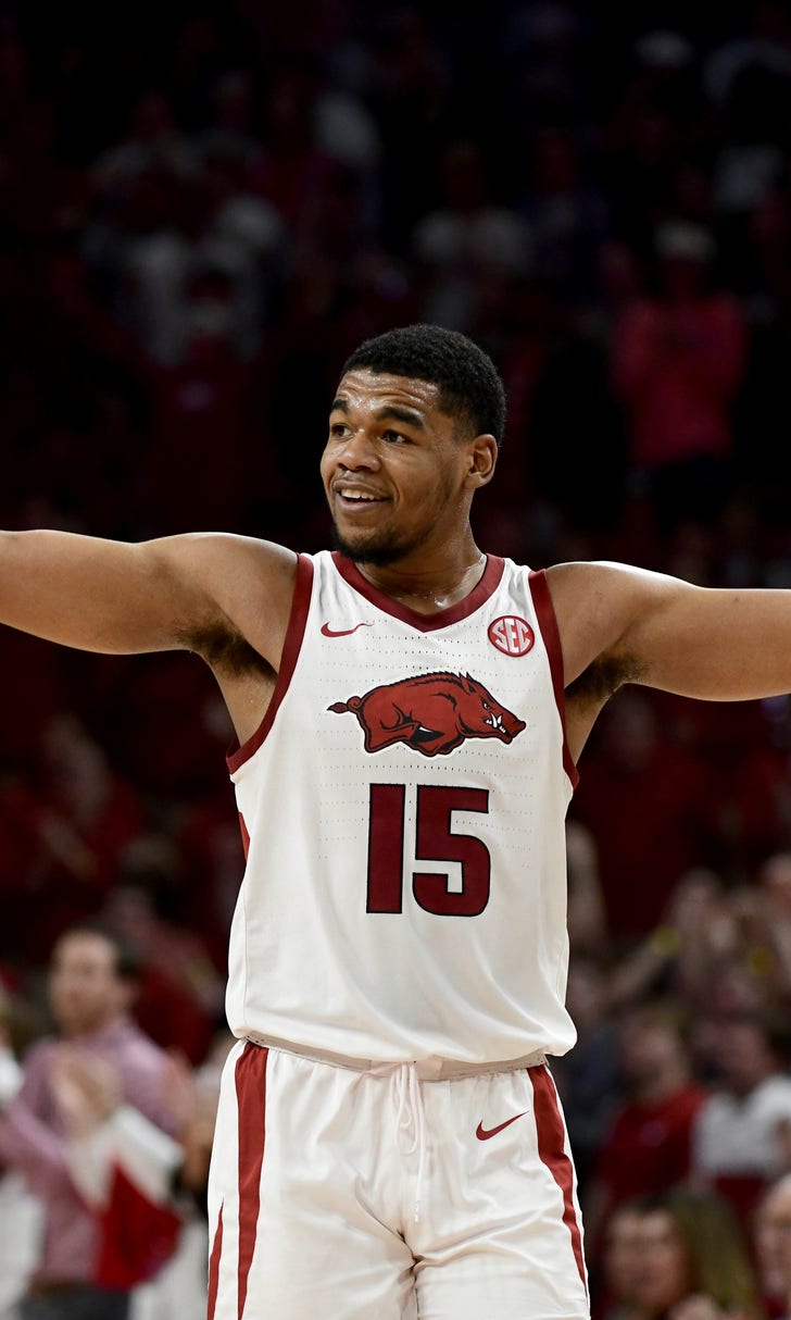 Arkansas guard Mason Jones declares for NBA draft | FOX Sports