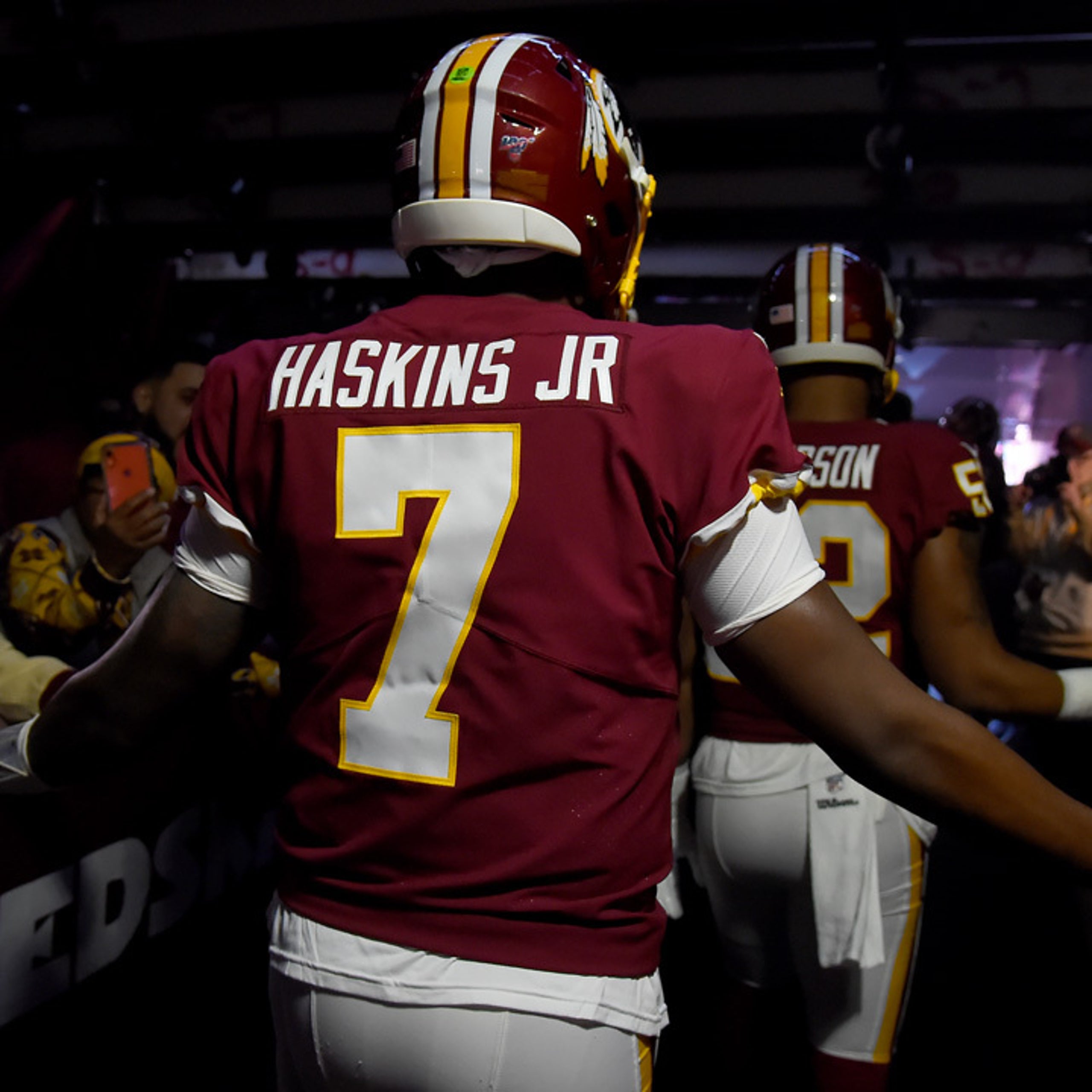 redskins jersey change