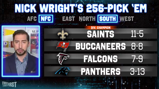 Nick Wright Picks Every Game: NFC South