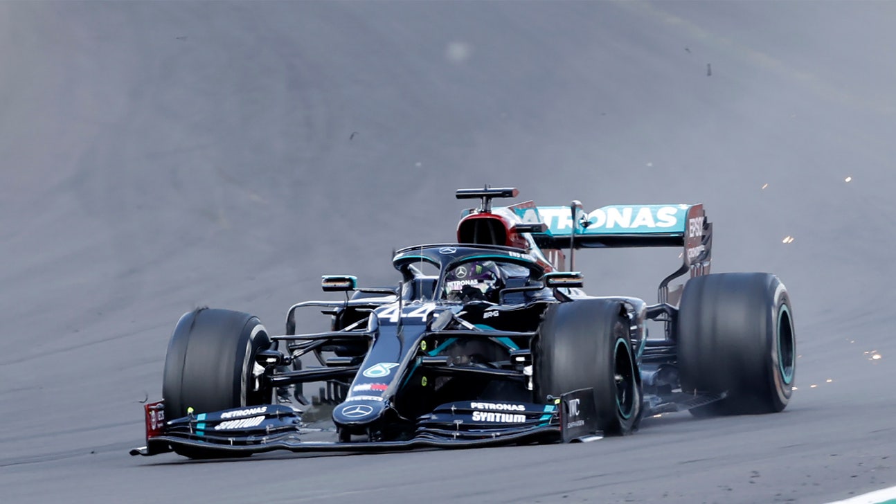 Hamilton Loses Tire, Wins British GP