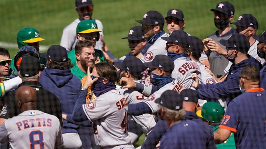 Punishments Revealed For Astros-A's Brawl