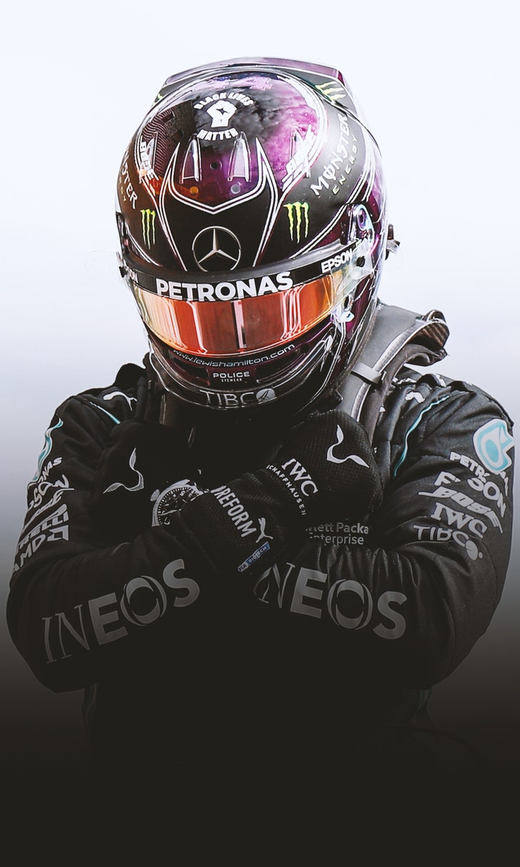 Hamilton Honors Boseman in Belgium