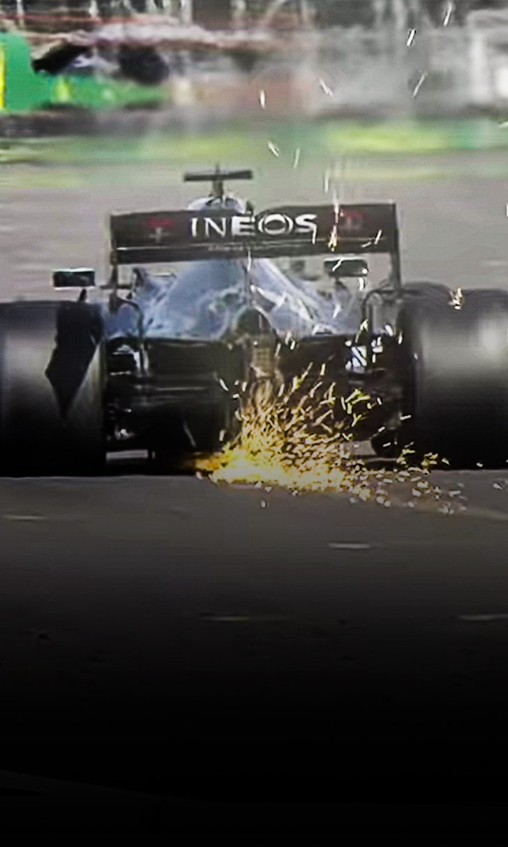 Hamilton Loses Tire, Wins British GP