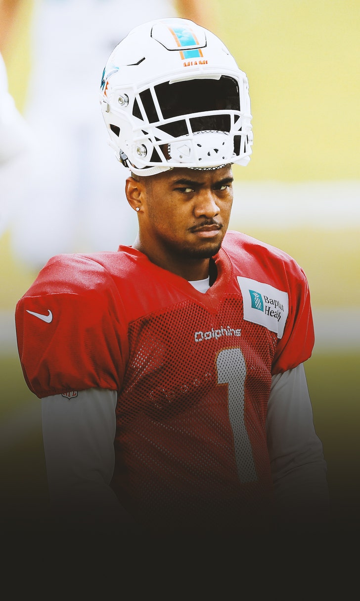 Tua Starts as Backup