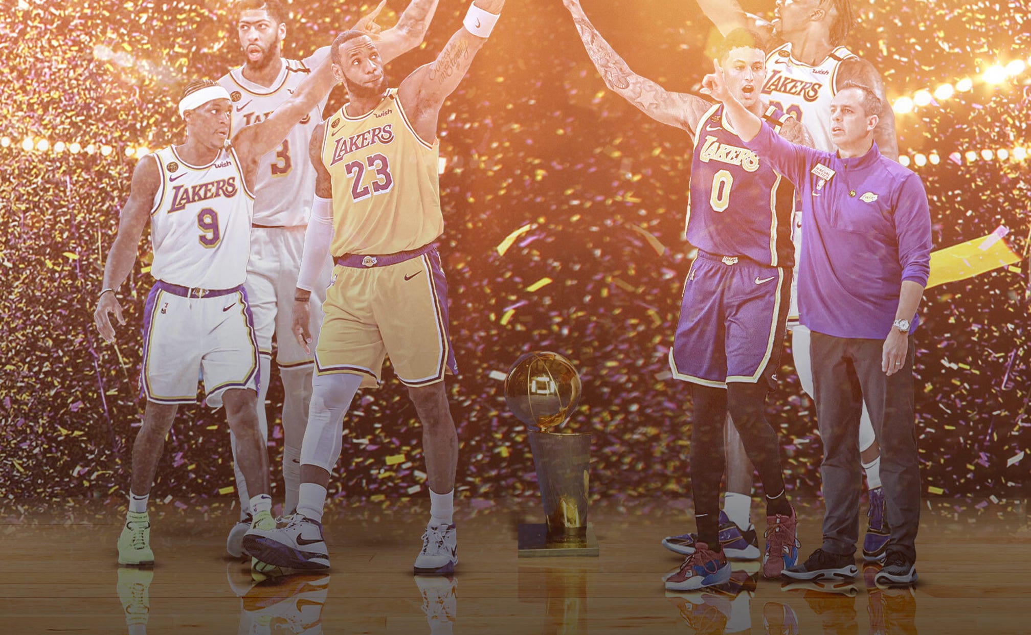 Lakers Win Record Tying Championship Fox Sports