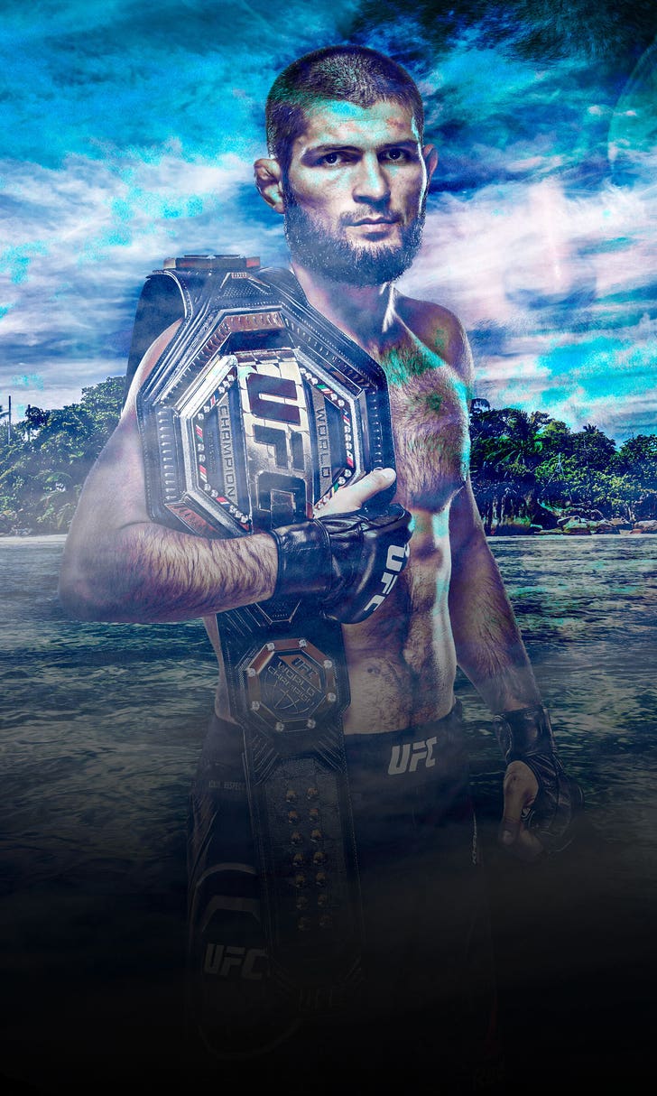 Khabib Submits Gaethje, Then Retires