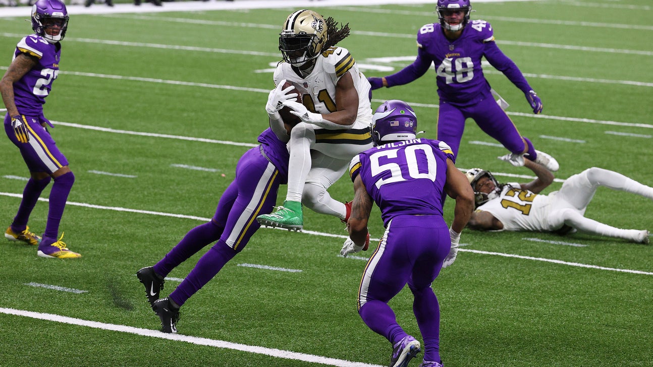 Kamara Runs Wild Against Vikings