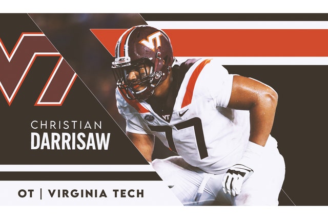 Overlooked no more, VA Tech's Christian Darrisaw could be the