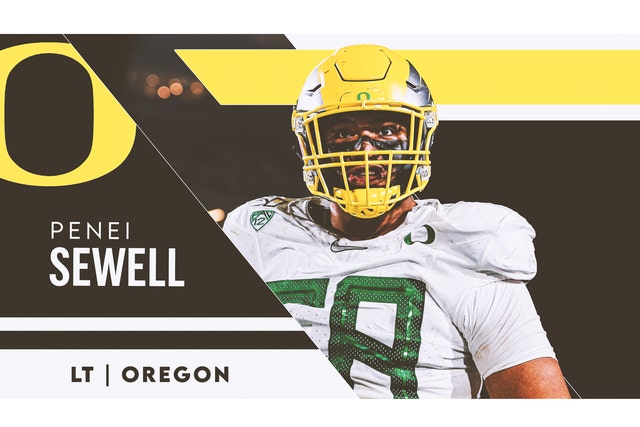 Detroit Lions' star Penei Sewell selling some of his Oregon Duck football  merchandise 