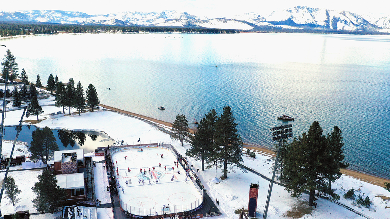 Top moments: Golden Knights vs. Avalanche at Lake Tahoe