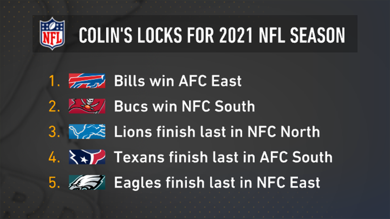 Colin Cowherd's best bets for the 2021 NFL season