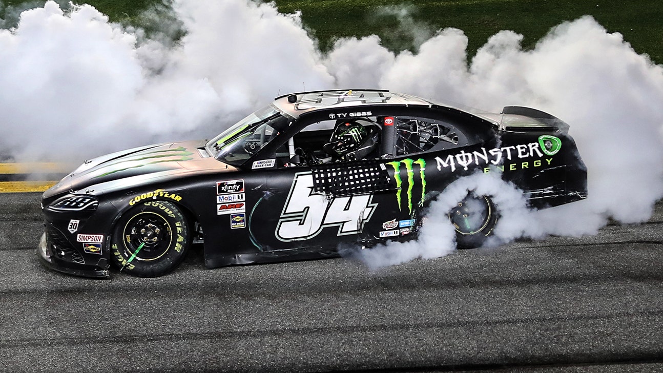 Ty Gibbs, grandson of Joe Gibbs, wins Xfinity debut