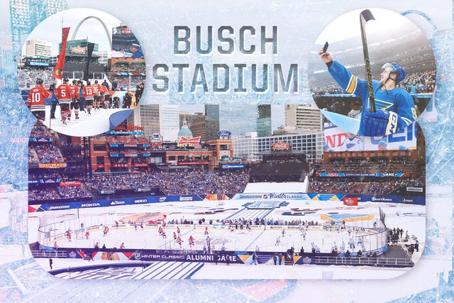 Blues top Blackhawks 4-1 in Busch Stadium Winter Classic