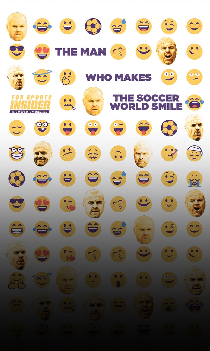 Burnley manager Sean Dyche: The man who makes the soccer world smile