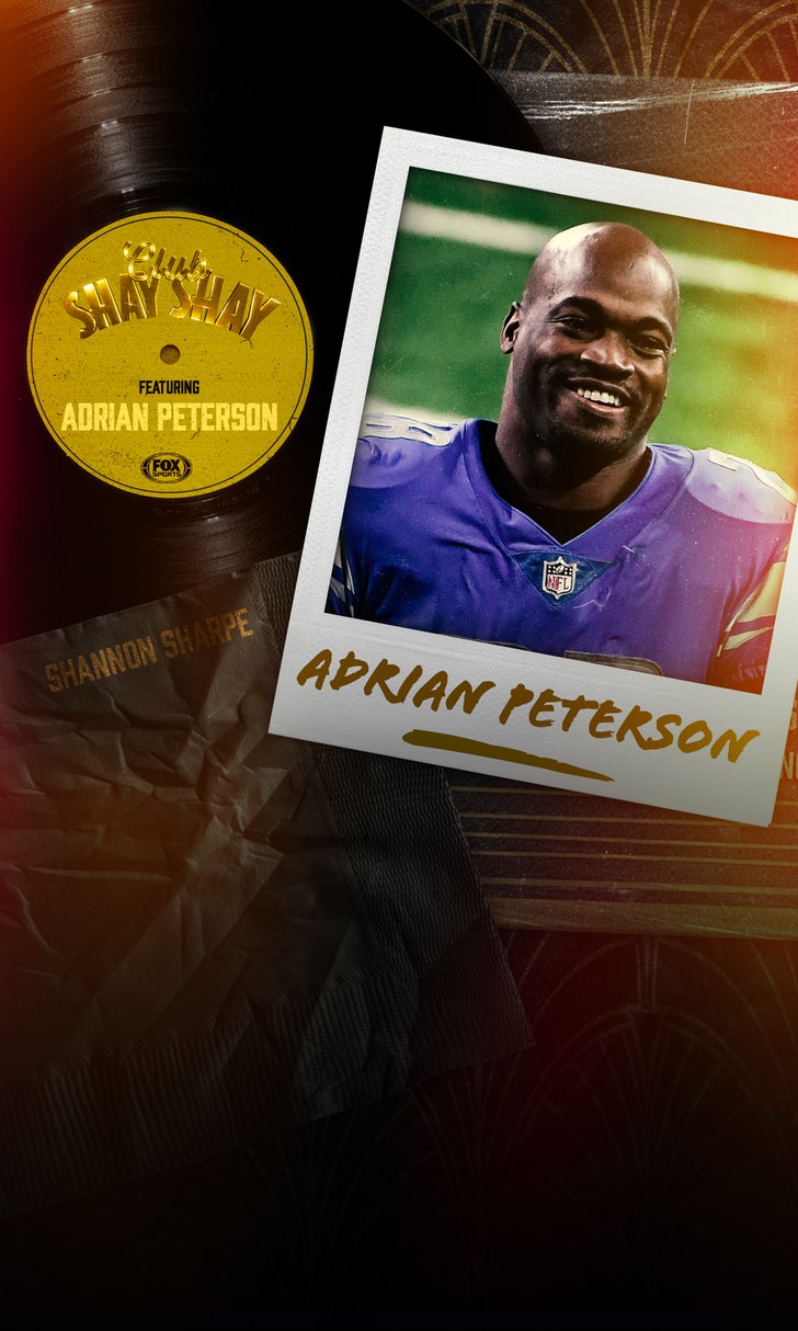 Adrian Peterson stops by 'Club Shay Shay' ahead of free agency