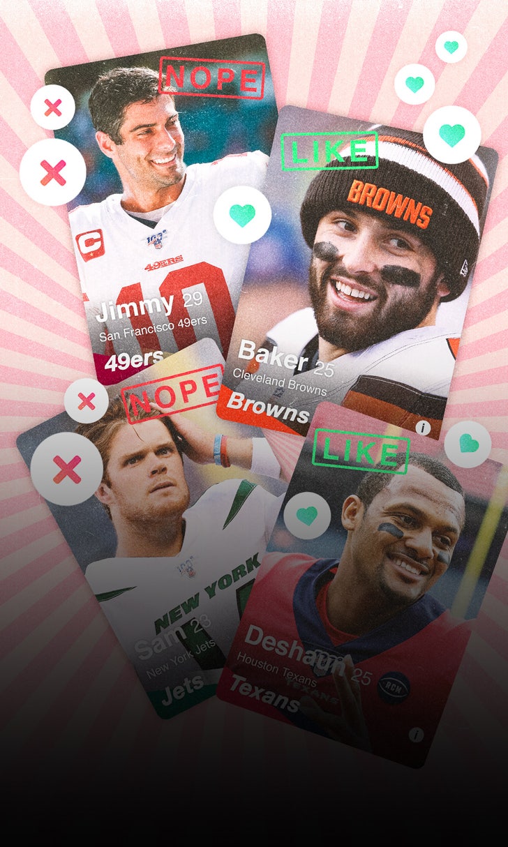Nick Wright Plays 'QB Tinder'