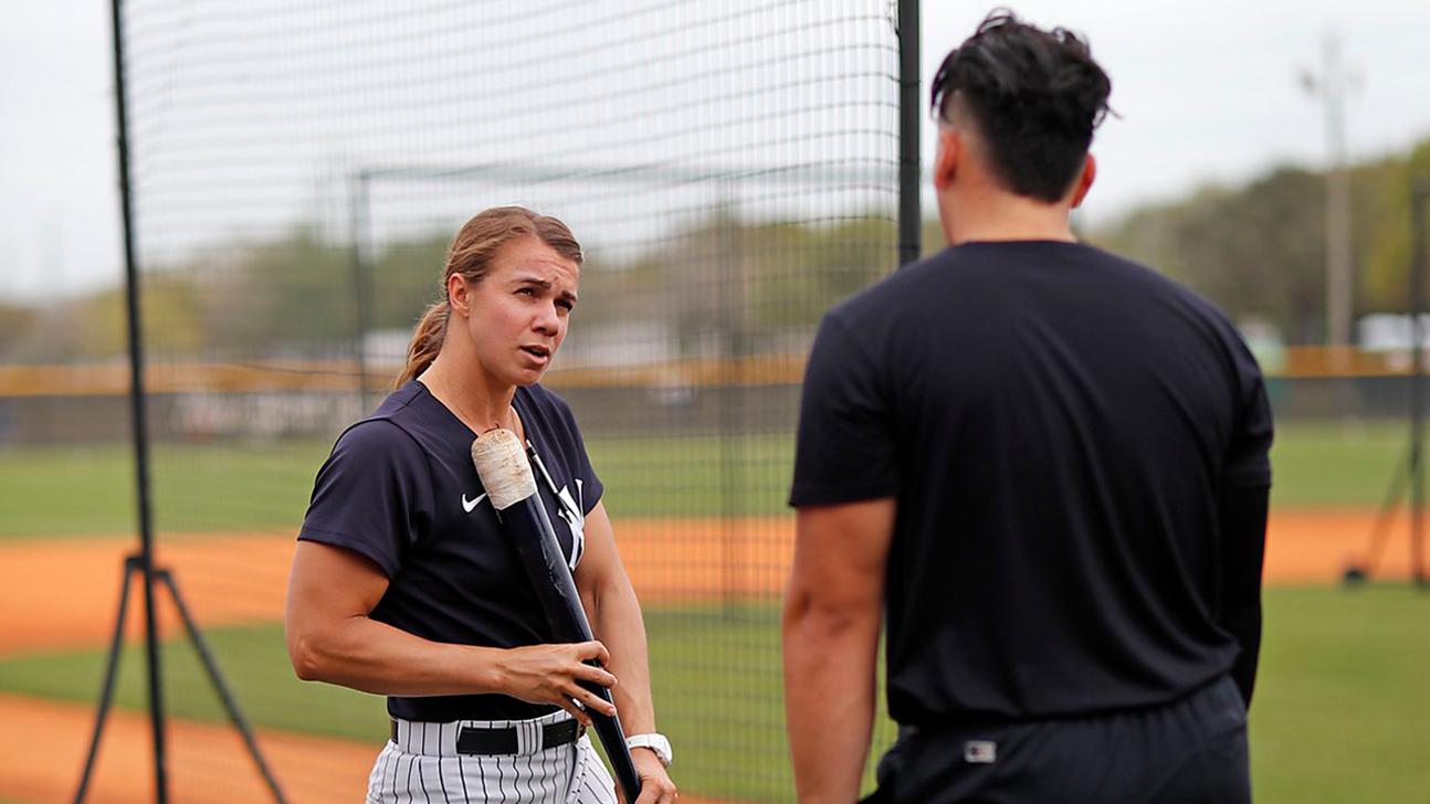 Talking baseball and glass ceilings with New York Yankees hitting coach Rachel Balkovec