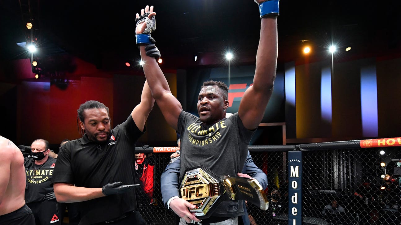 MMA world reacts to Francis Ngannou's stunning KO of Stipe Miocic at UFC 260