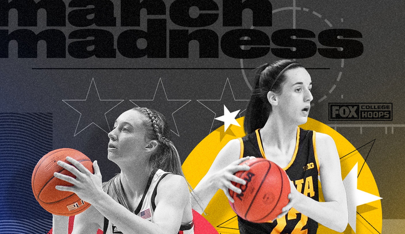 Paige Bueckers, Caitlin Clark Face Off in Sweet 16 Matchup - The