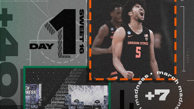 NCAA Tournament 2021: Sweet 16 Day 1 gambling recap