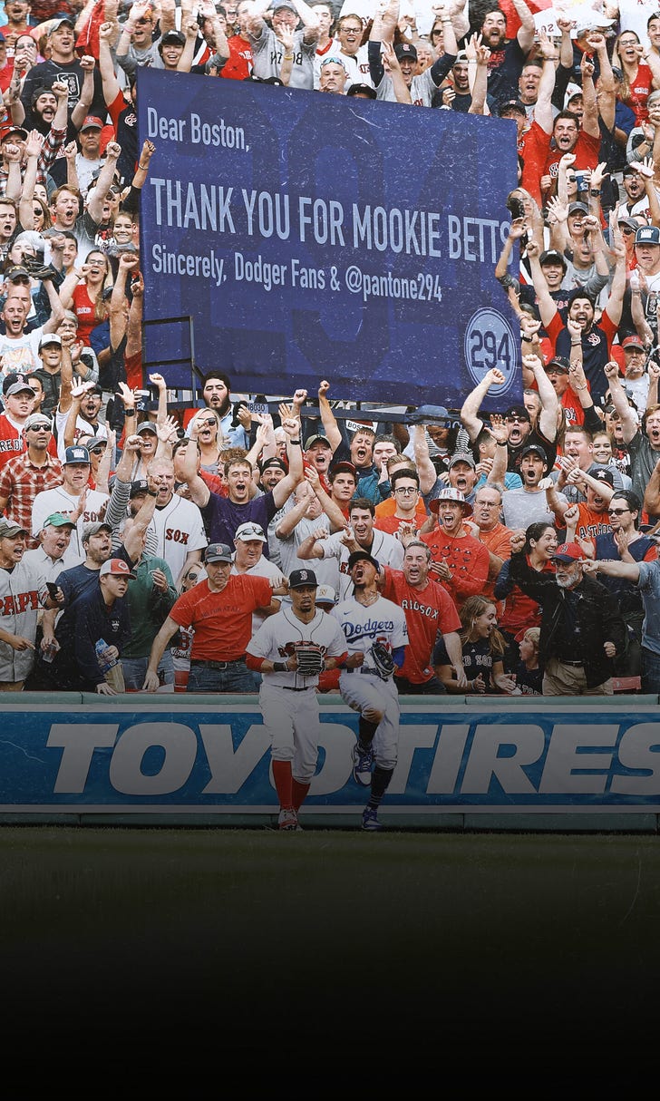 Boston Red Sox fandom and that trolling Mookie Betts billboard